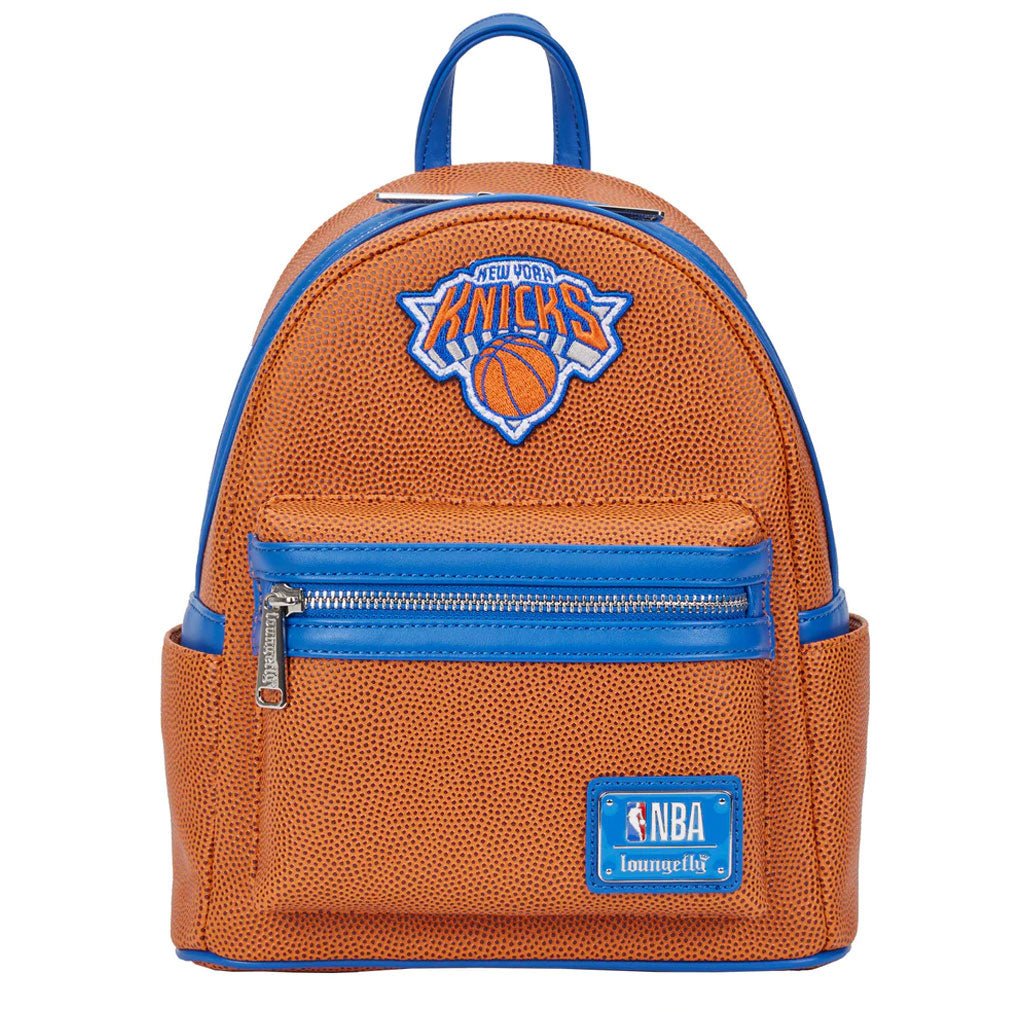 Loungefly NBA New York Knicks Basketball Logo Mini Backpack - Image 1