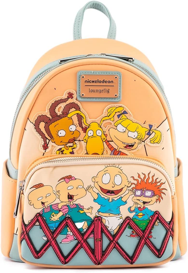 Loungefly Nickelodeon Rugrats 30th Anniversary Womens Double Strap Shoulder Bag Purse - Image 1