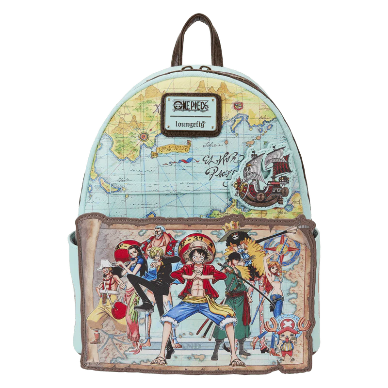 Loungefly One Piece 25th Anniversary Straw Hat Pirates Mini Backpack