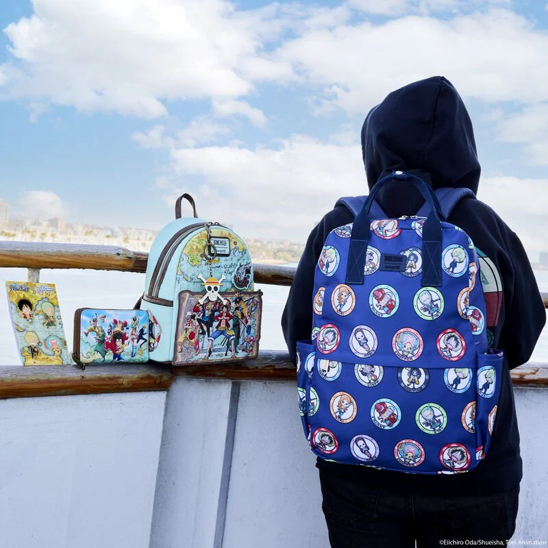 Loungefly One Piece 25th Anniversary Straw Hat Pirates Mini Backpack - Image 3