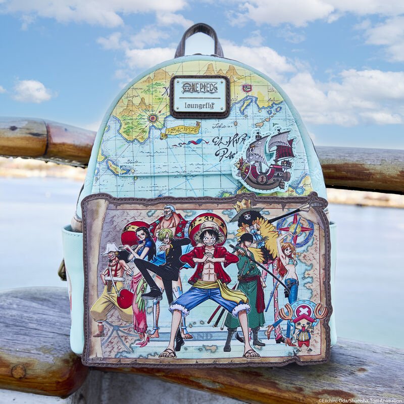Loungefly One Piece 25th Anniversary Straw Hat Pirates Mini Backpack - Image 2