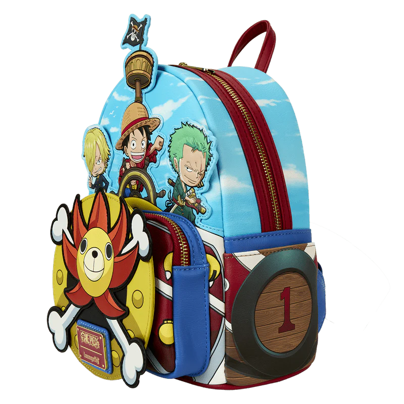 Loungefly One Piece Thousand Sunny Ship Mini Backpack - Image 3