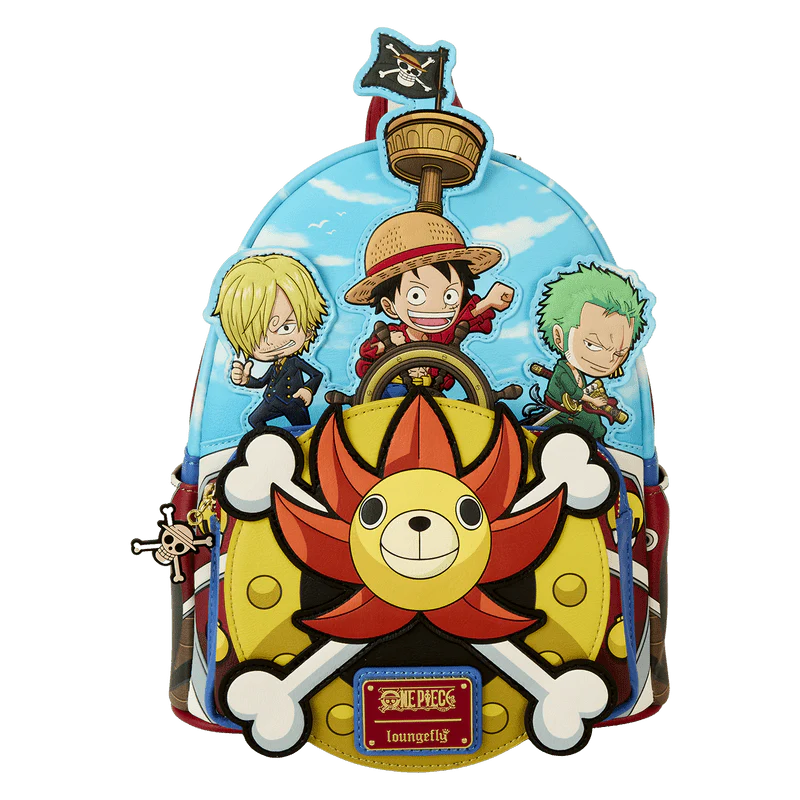 Loungefly One Piece Thousand Sunny Ship Mini Backpack