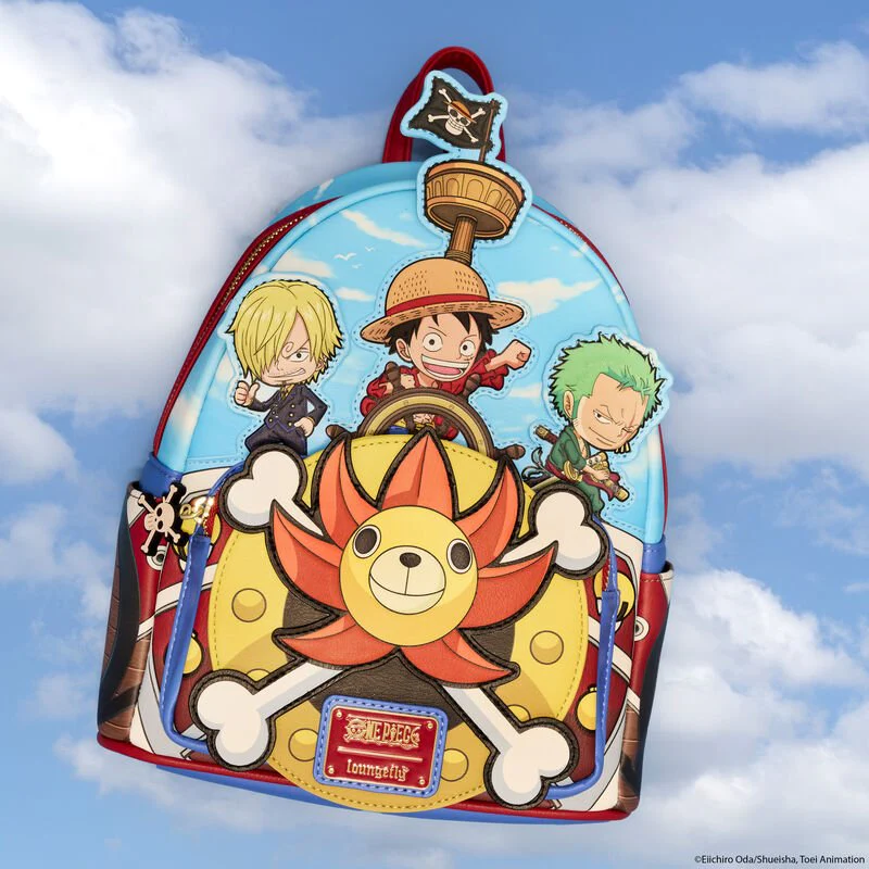 Loungefly One Piece Thousand Sunny Ship Mini Backpack - Image 2