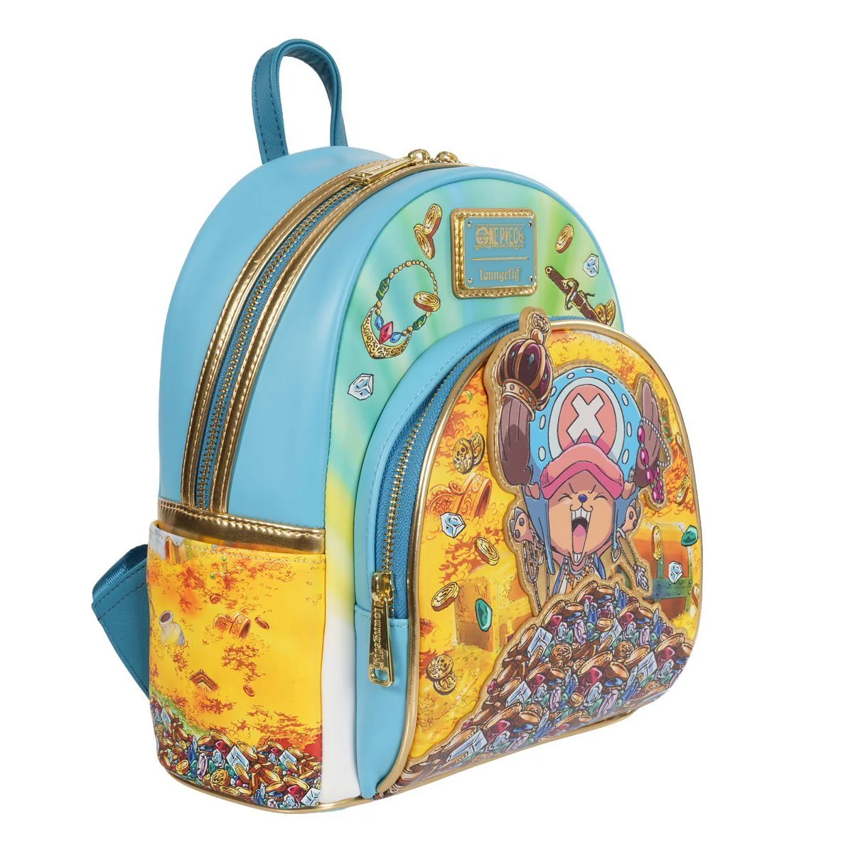Loungefly One Piece Tony Tony Chopper Treasure Mini-Backpack Entertainment Earth Exclusive - Image 3