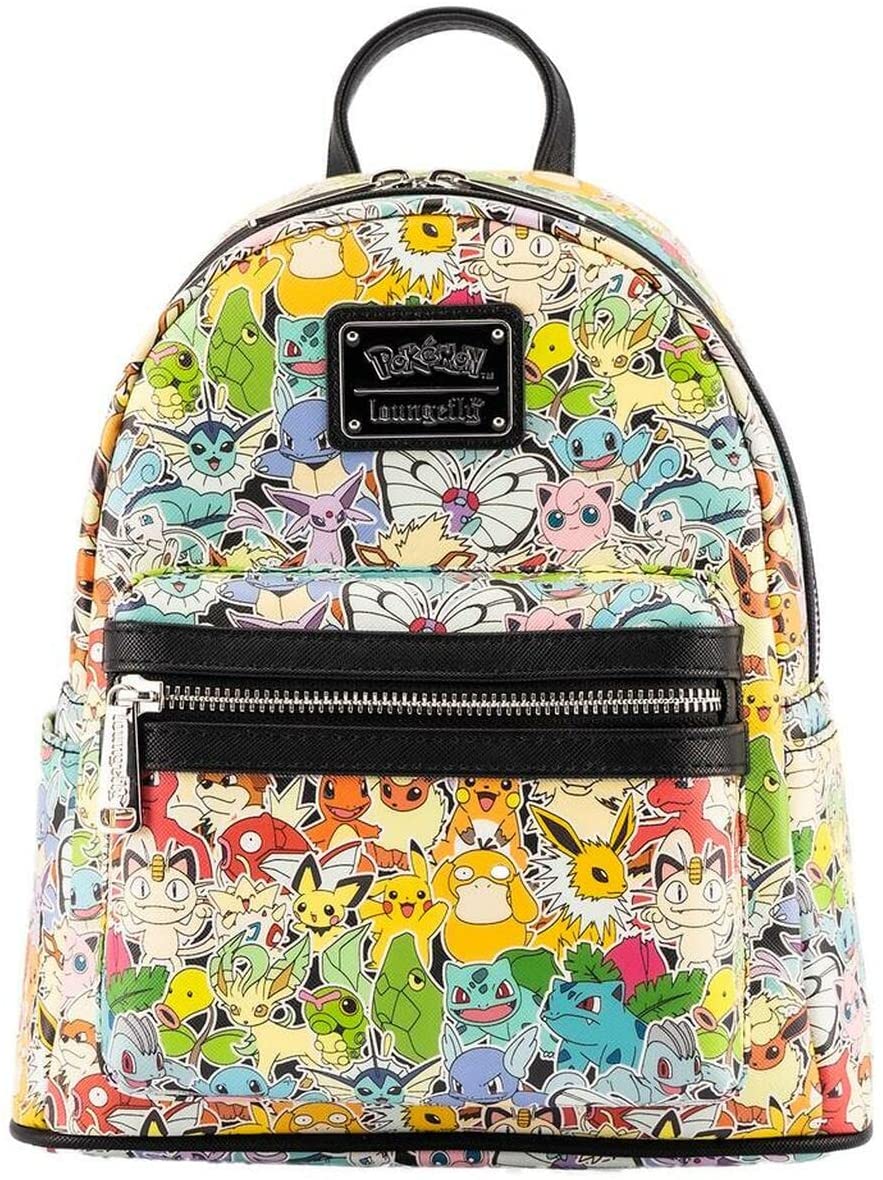 Loungefly Pokemon Ombre Womens Double Strap Shoulder Bag Purse - Image 1
