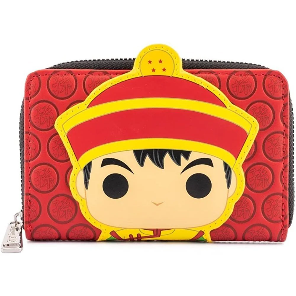 Loungefly POP Dragon Ball Z Saiyan Gohan Piccolo Faux Leather Wallet - Image 1