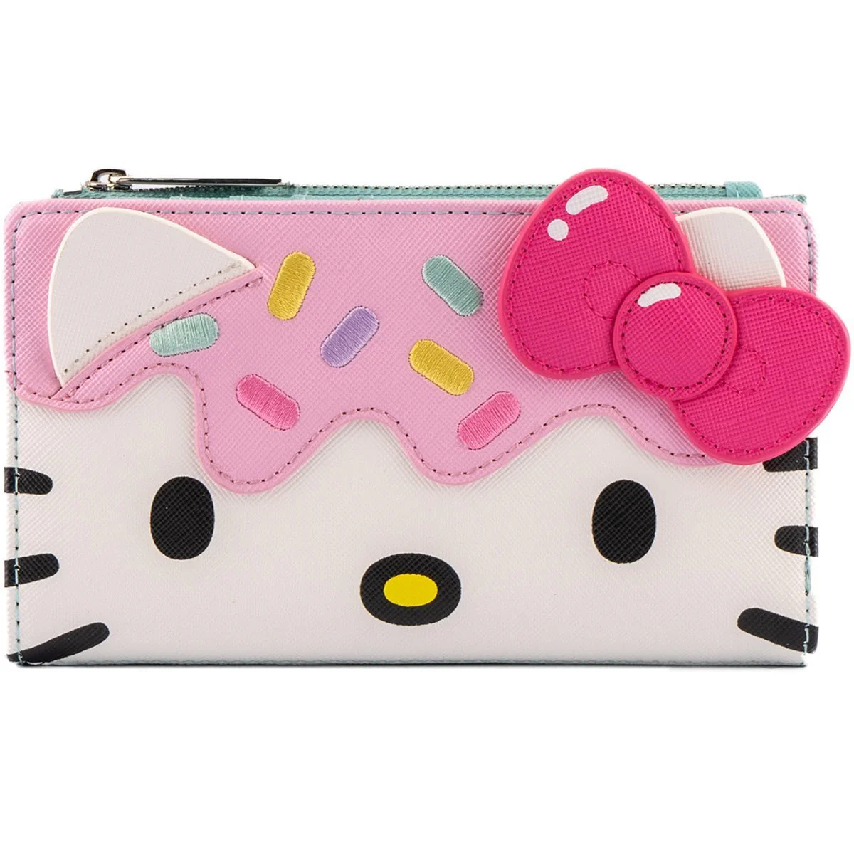 Loungefly Sanrio Hello Kitty Cupcake Faux Leather Flap Wallet - Image 1