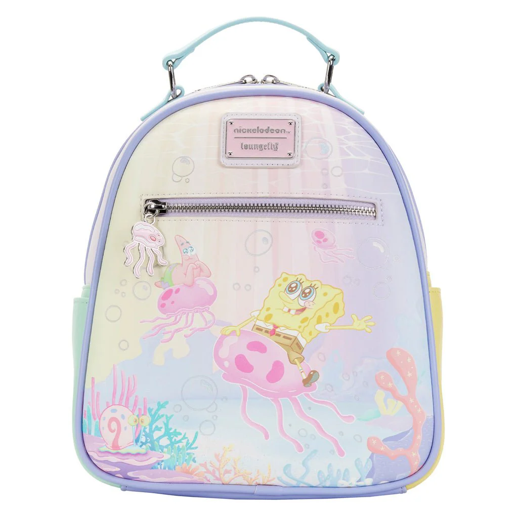 Loungefly SpongeBob SquarePants Jelly Fishing Mini Backpack - Image 1