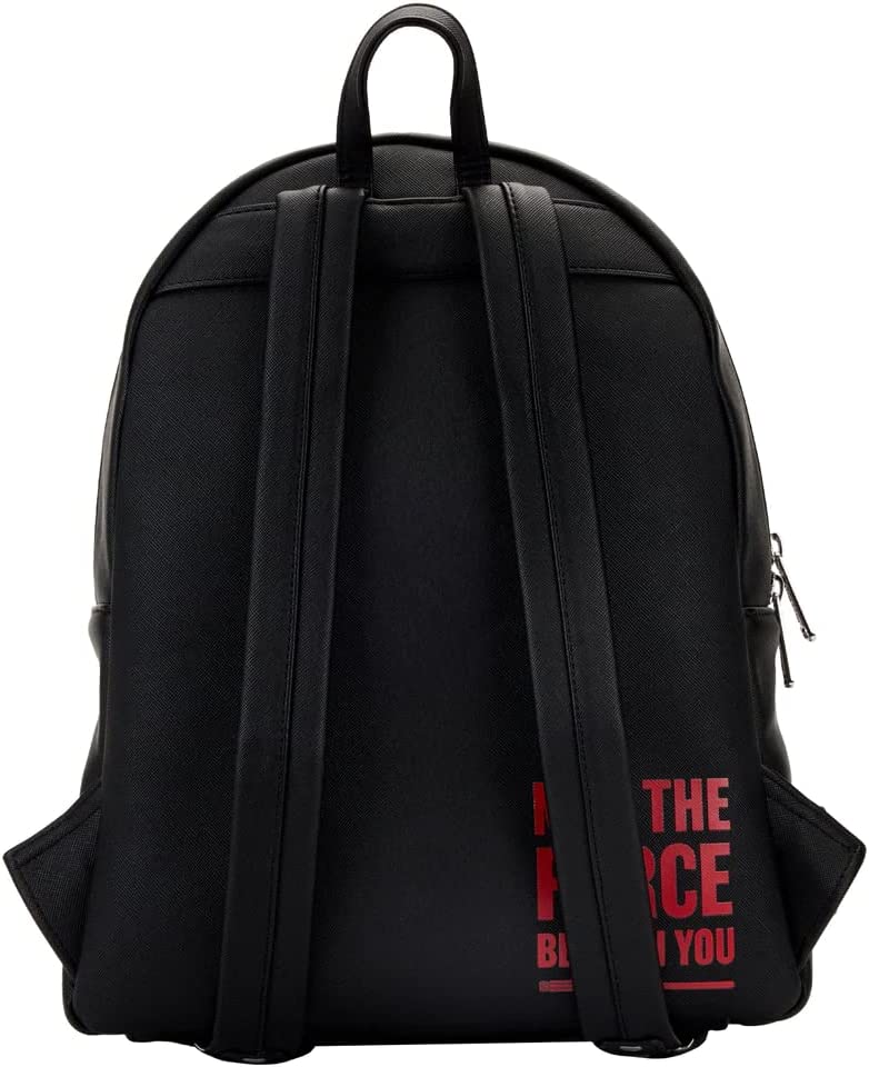 Loungefly Star Wars Trilogy 2 Triple Pocket Womens Double Strap Shoulder Bag Purse - Image 2