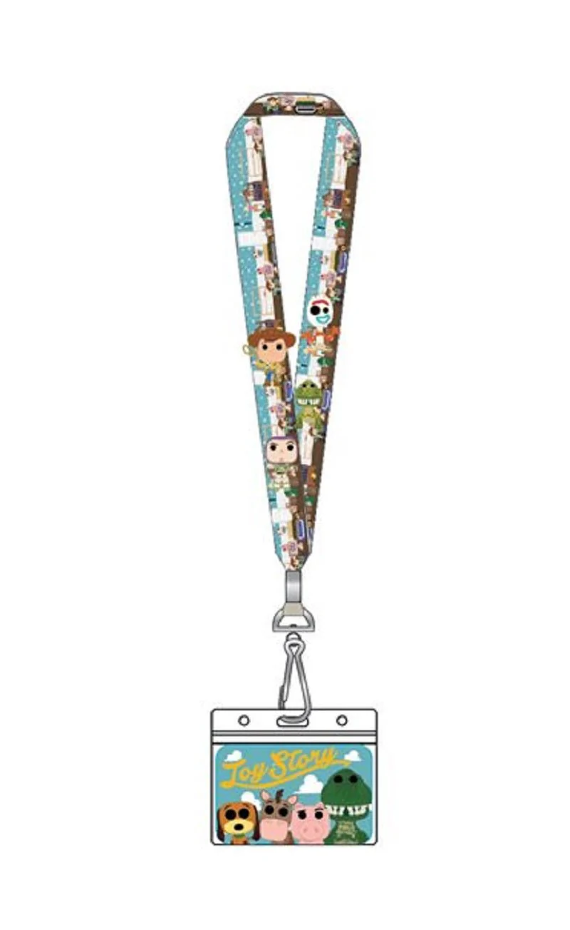 Loungefly Toy Story Pop! by Loungefly Lanyard with Enamel Pins Set - Image 1