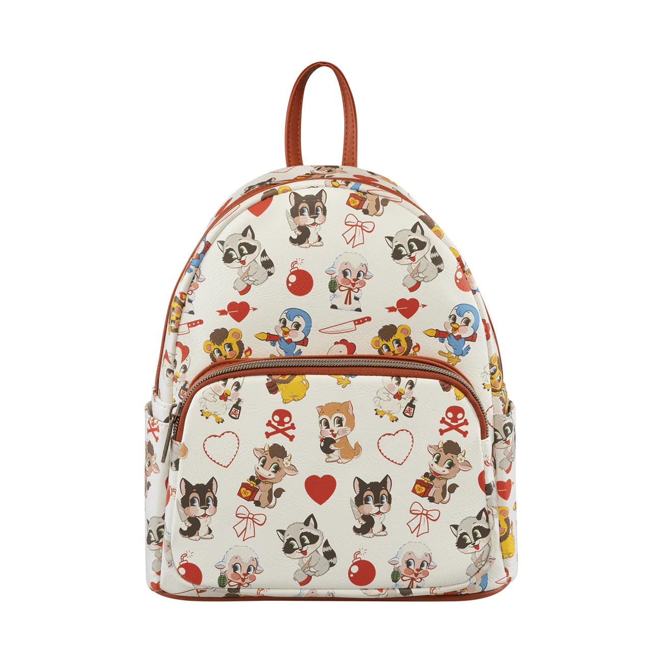 Loungefly Funko Villainous Valentines Double Strap Shoulder Backpack - Image 1