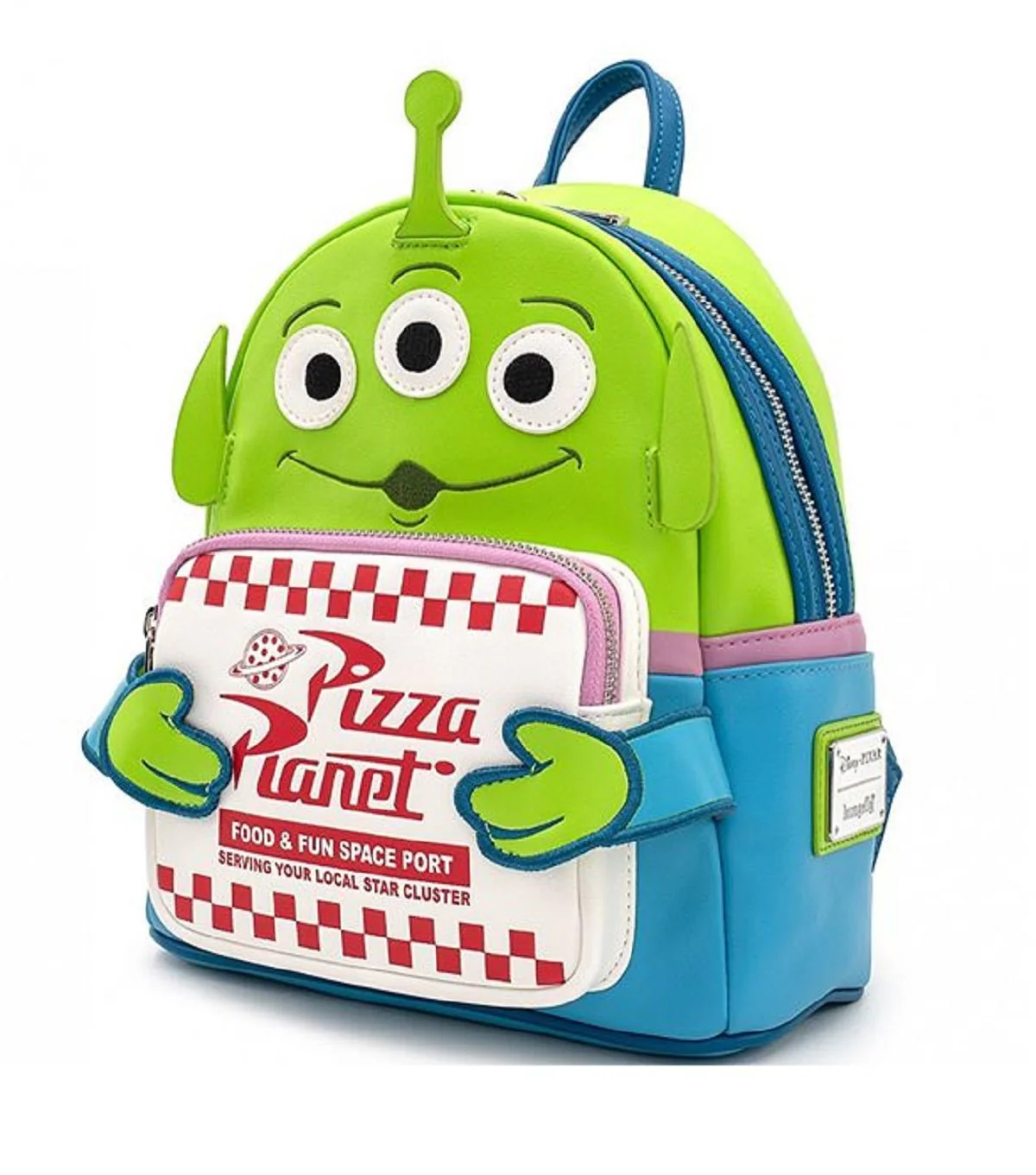 Loungefly X Disney Toy Story Alien Pizza Box Mini PU Backpack - Image 1