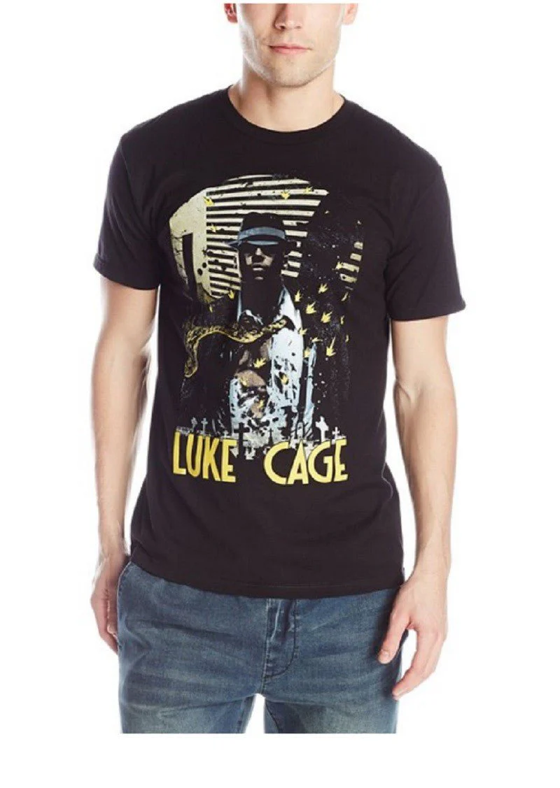 Luke Cage Indestructible Cage Marvel Comics Adult T-Shirt - Image 1