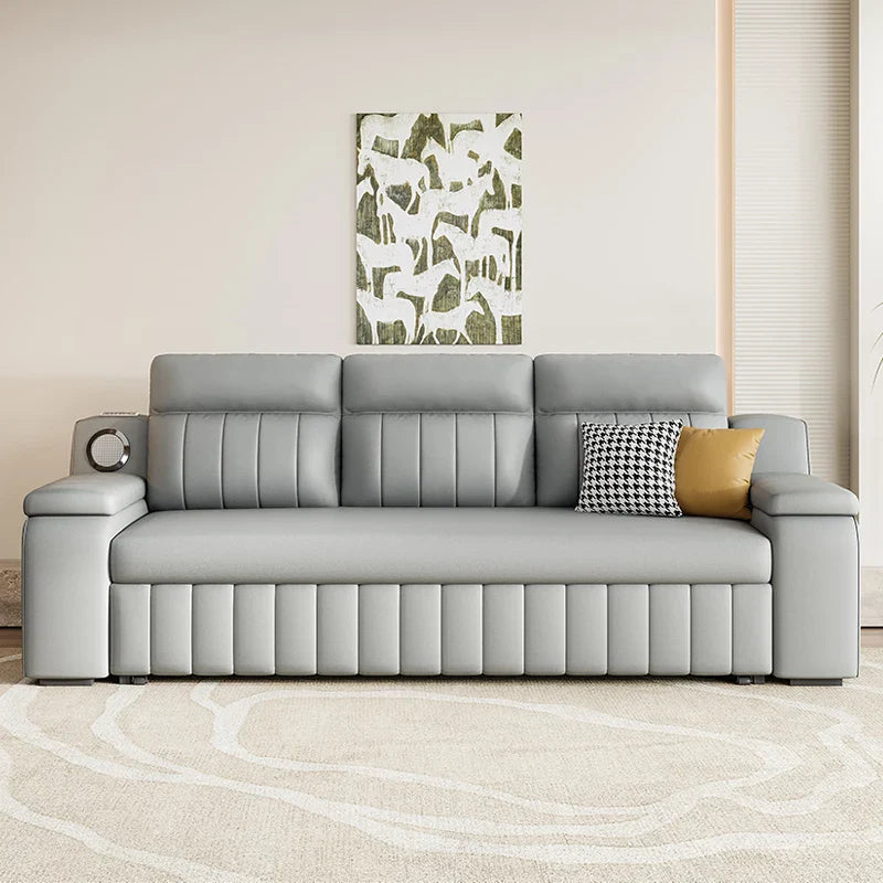 Italian Style Pull-Out Foldable Modern Sofa Bed - Image 3