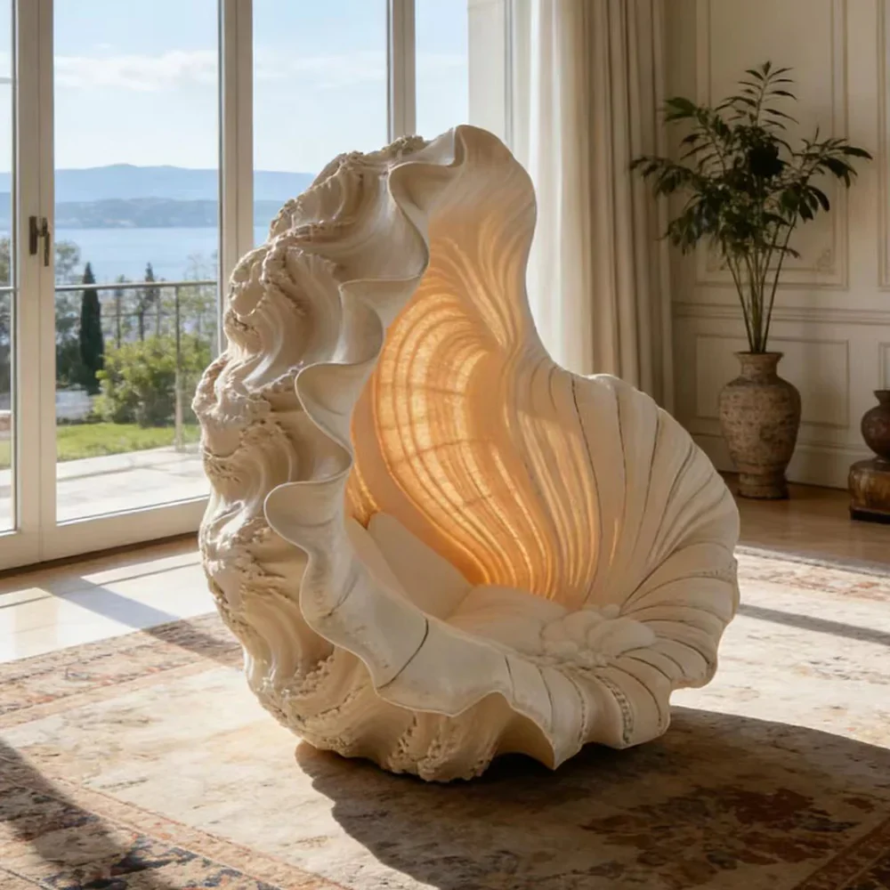 Mermaid Sea Shell Lounger Chair - Image 3