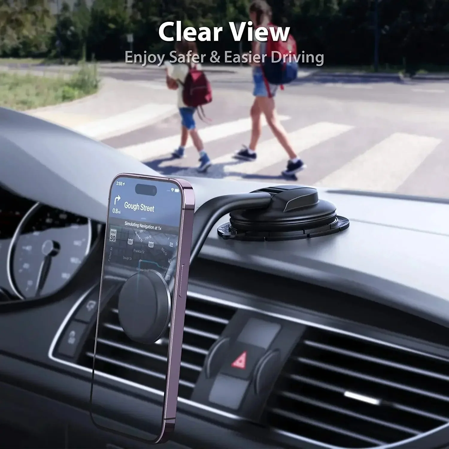 Premium Air Vent Magnetic Universal Phone Holder - Image 2