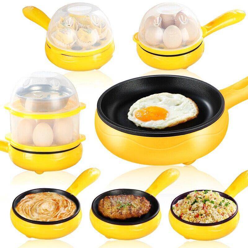 Multifunctional Non-stick Mini Electric Food Steamer - Image 2