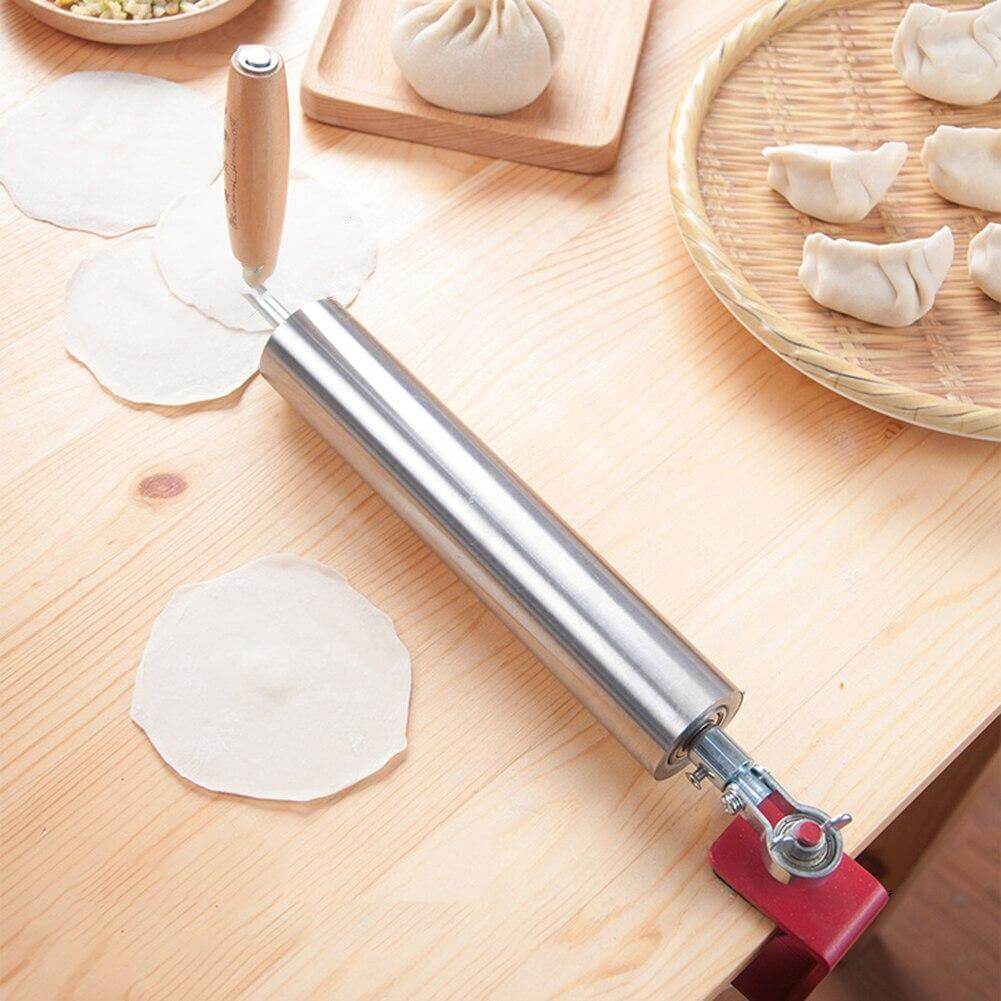 Stainless Steel Easy Dough Roller Pin - Image 1