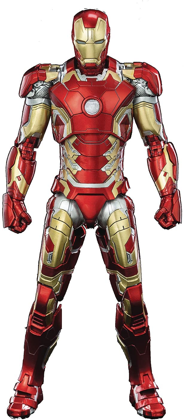 Marvel Avengers Age Of Ultron Iron Man Threezero MK43 1:12 Scale DLX Action Figure - Image 1