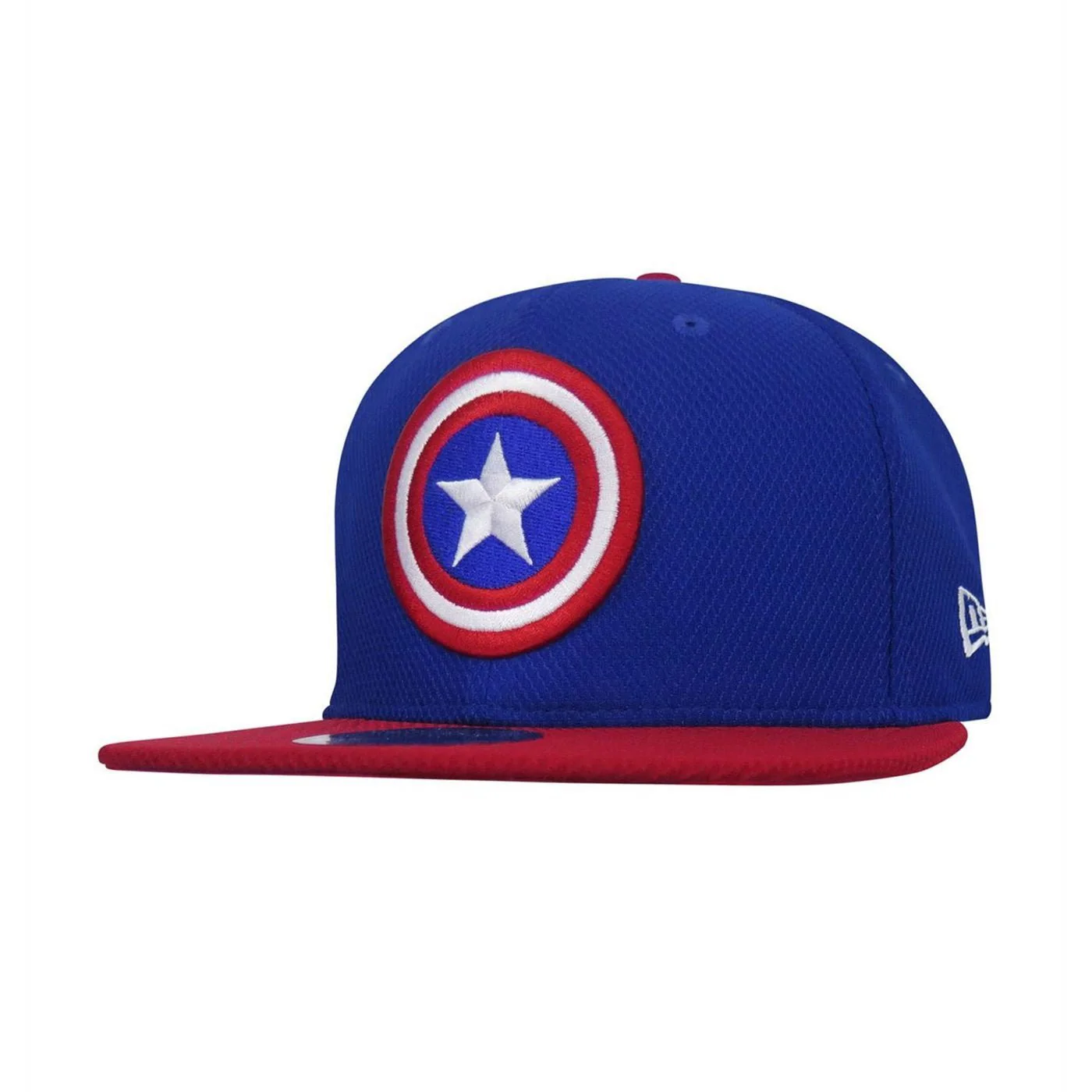 Marvel Comics Captain America Shield Blue New Era 9Fifty Adjustable Snapback Hat Cap - Image 1