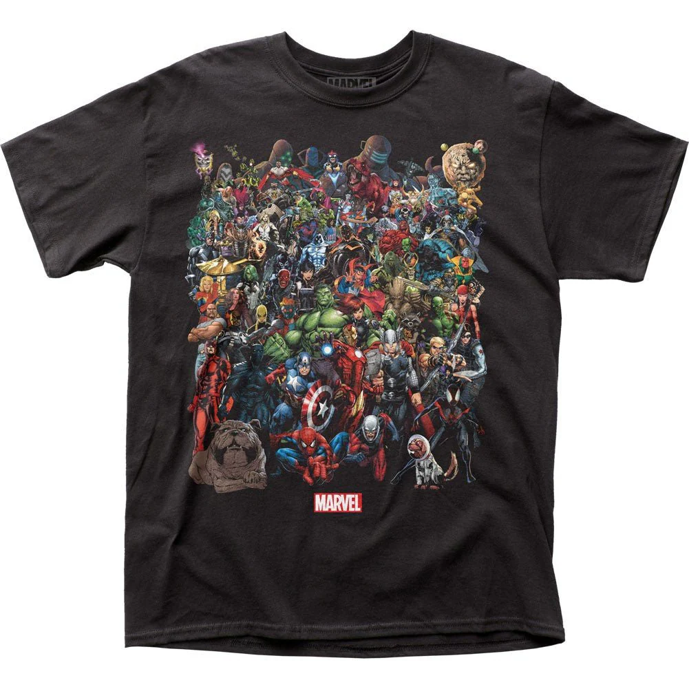 Marvel Comics Marvel Universe Licensed Adult Men T-Shirt - Image 1