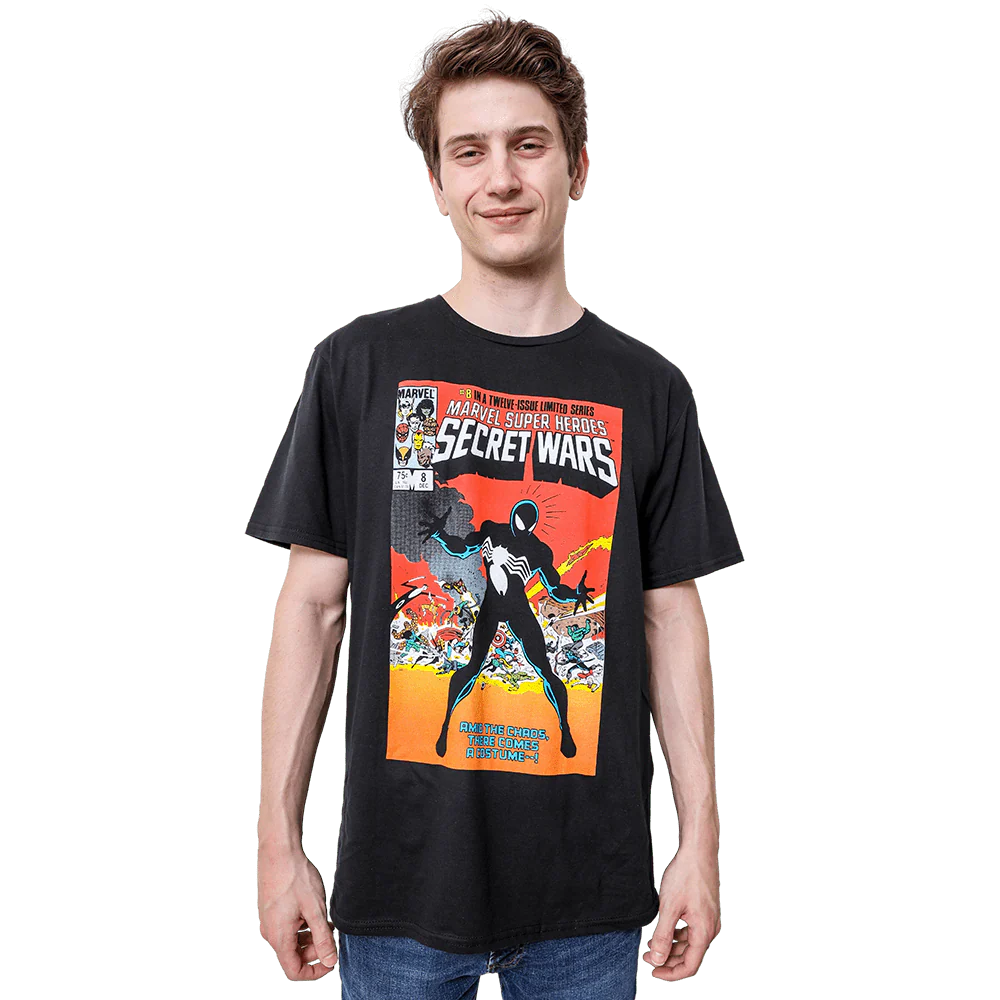 Marvel Comics Secret Wars #8 Licensed Fitted Adult Unisex T-Shirt - Image 2