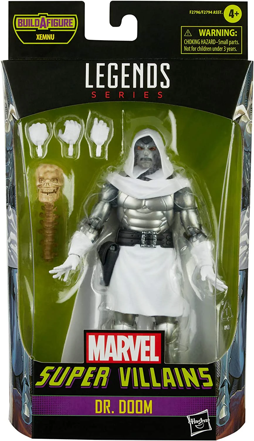 Marvel Hasbro Legends Series 6-inch Dr. Doom Collectible Action Figure - Image 1