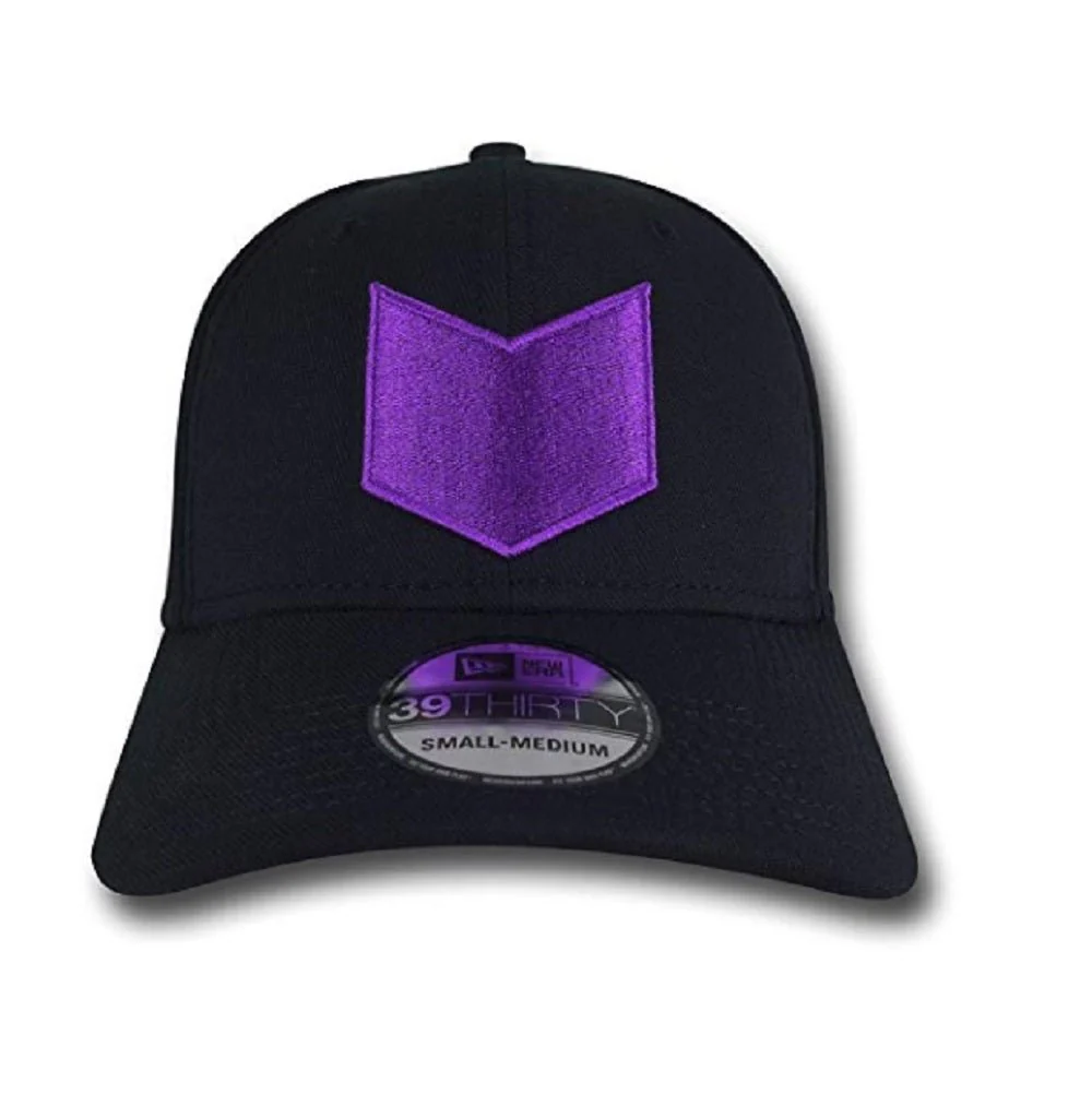 Marvel Hawkeye Symbol 39Thirty New Era Fitted Hat - Large/Xlarge - Image 2