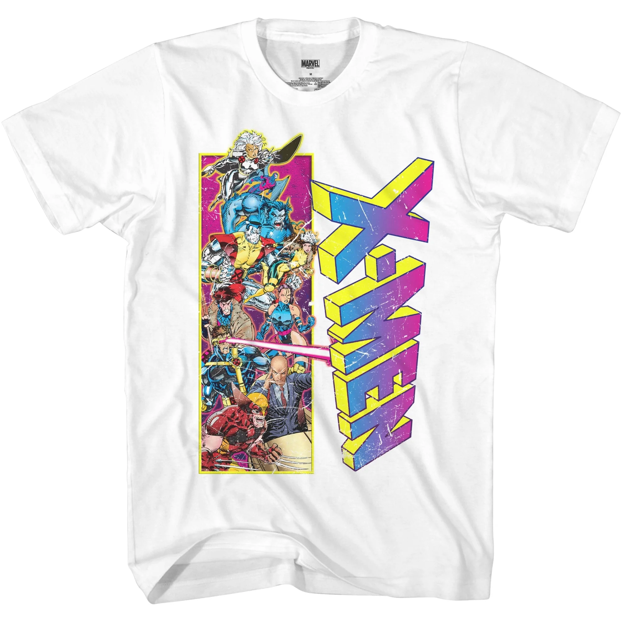 Marvel X-Men 90's Team Wolverine Gambit Rogue Cyclopes Men's T-Shirt - Image 1