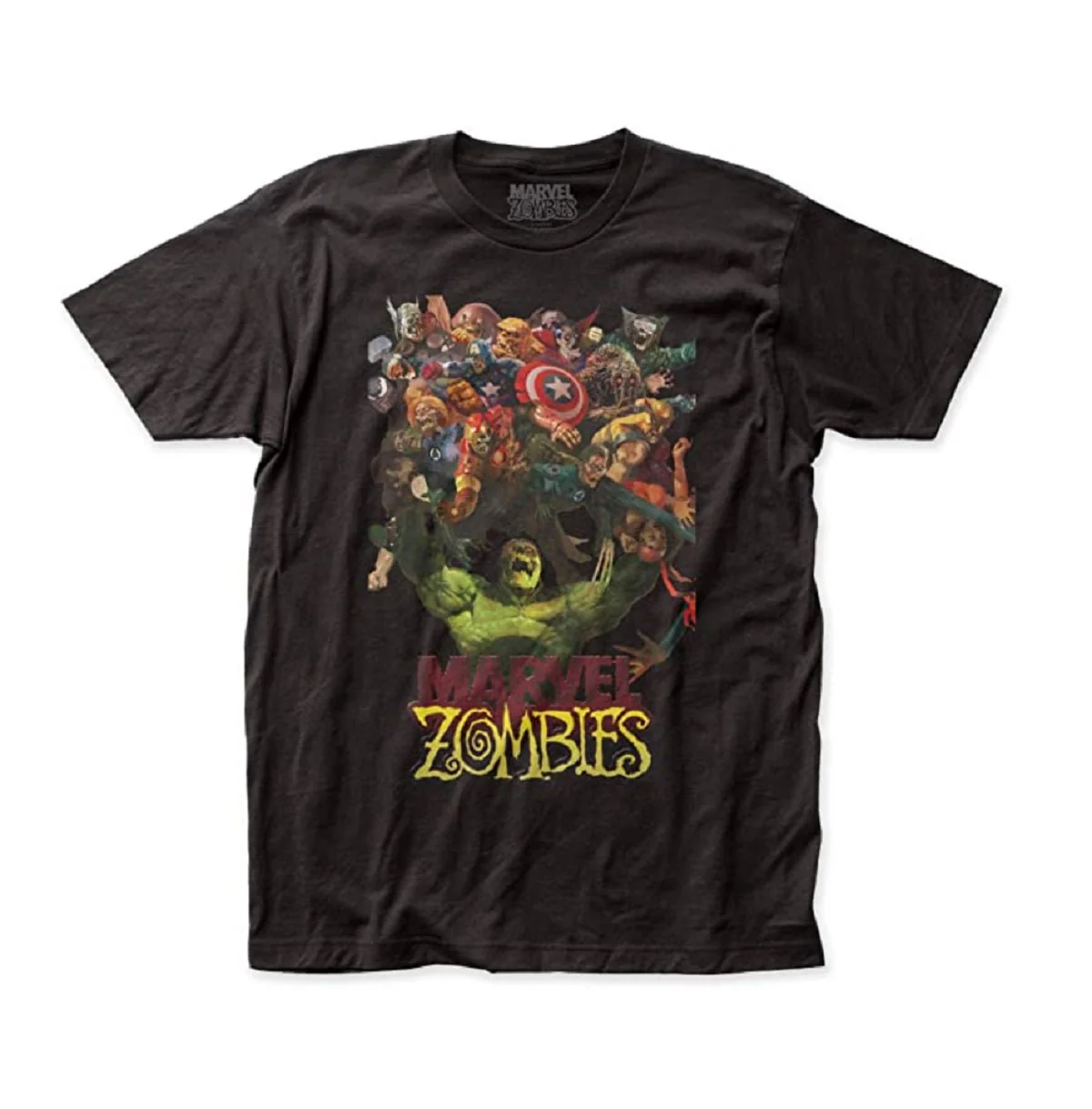 Marvel Zombies Hulk Zombie Strength Adult T Shirt - Image 1