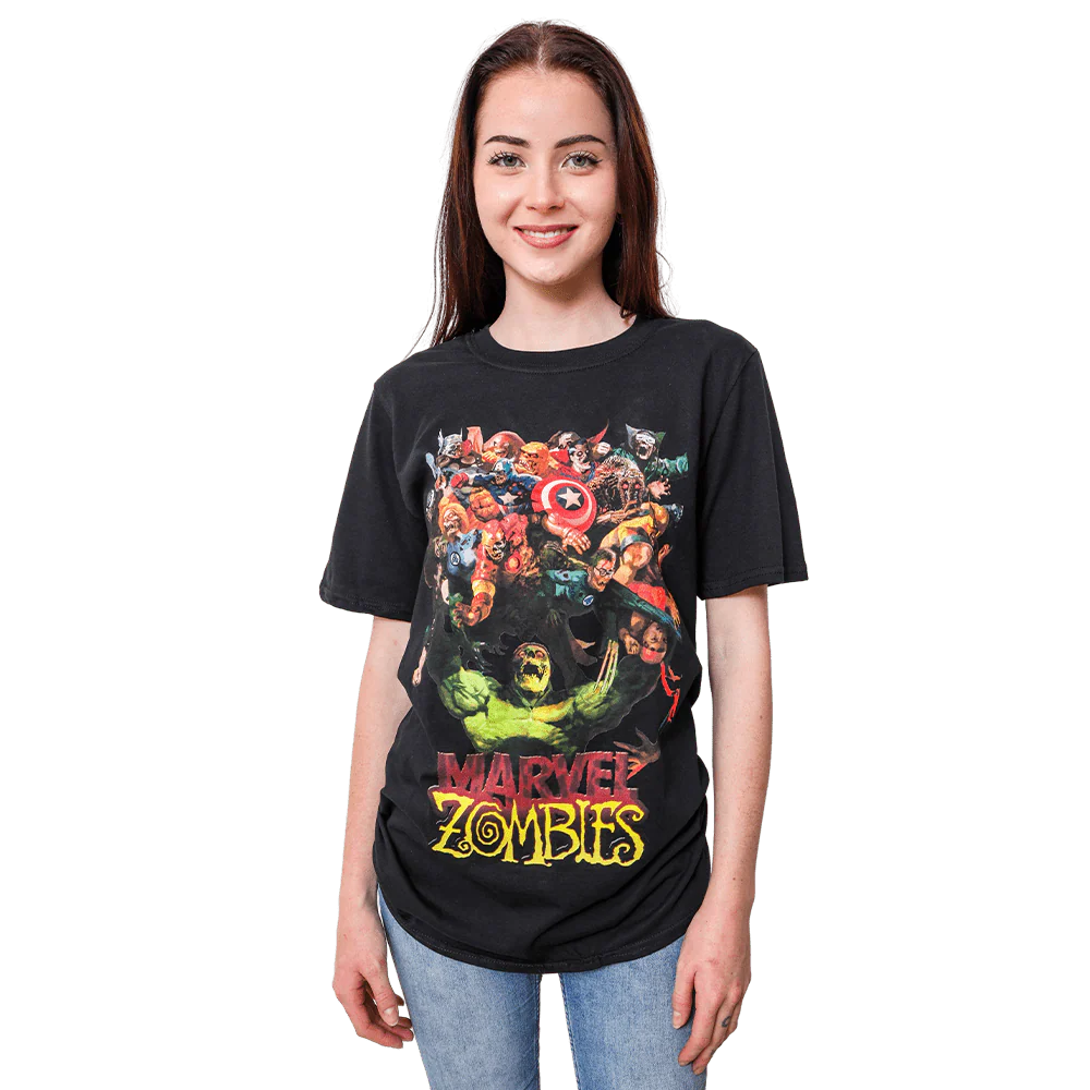 Marvel Zombies Hulk Zombie Strength Adult T Shirt - Image 2