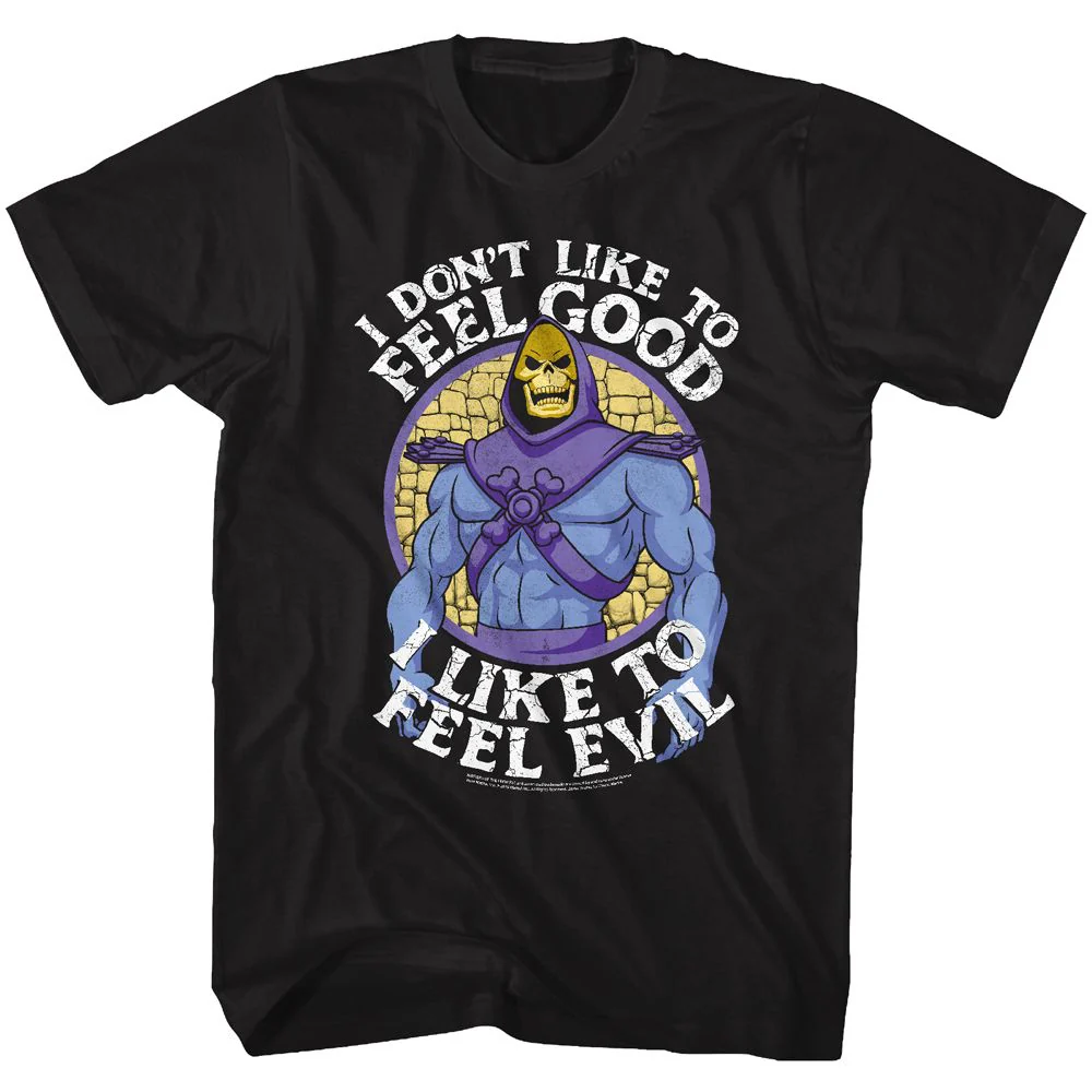 Masters Of The Universe - Feel Evil - Adult T-Shirt - Image 1