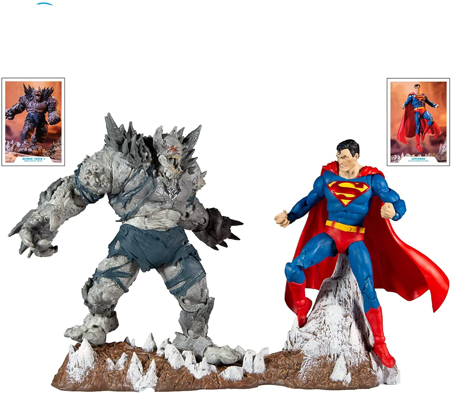 McFarlane Toys DC Collector Superman Vs Devastator Multipack Action Figure Set - Image 1