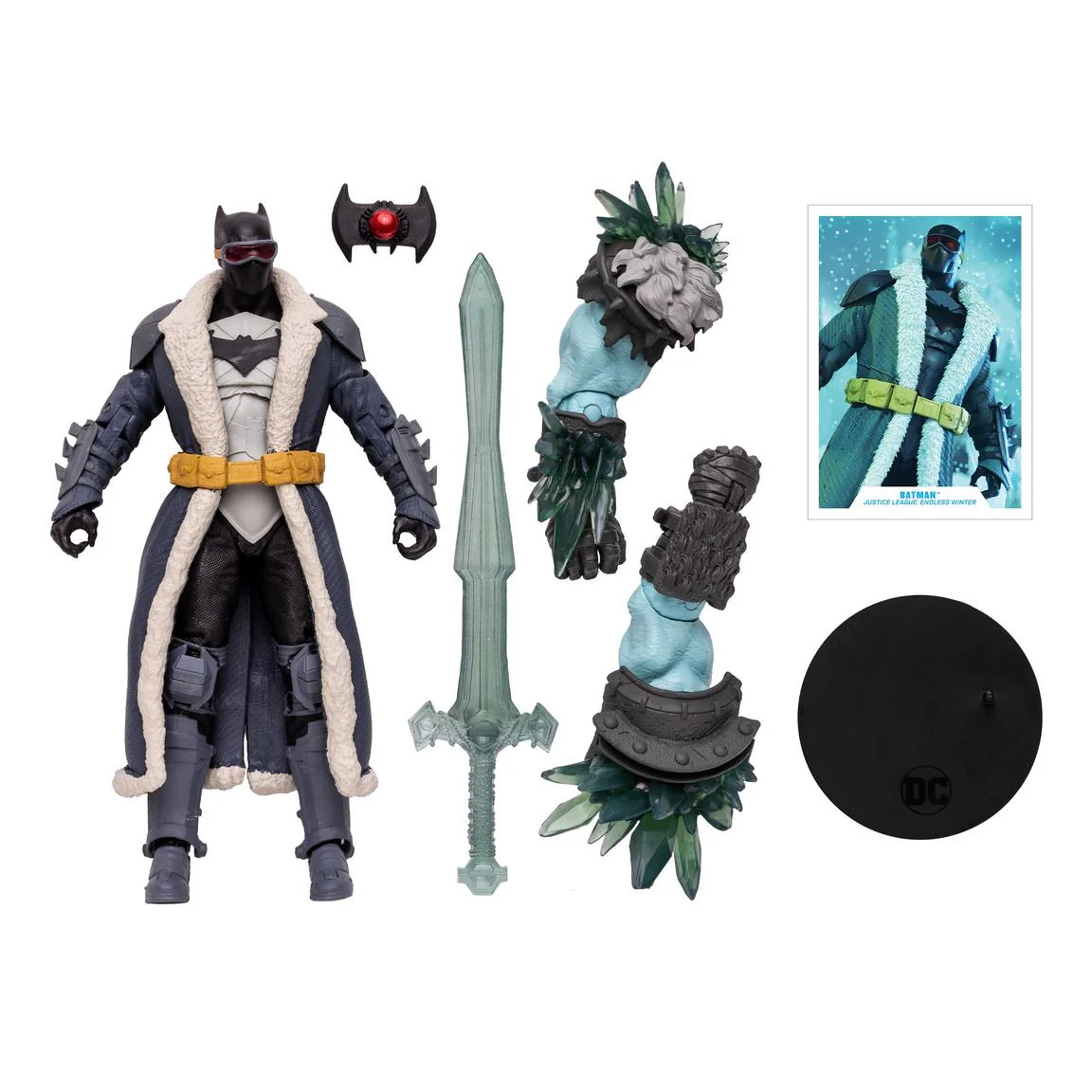 McFarlane Toys DC Multiverse Justice League: Endless Winter Batman Build-A-Figure 7-in Action Figure - Image 2