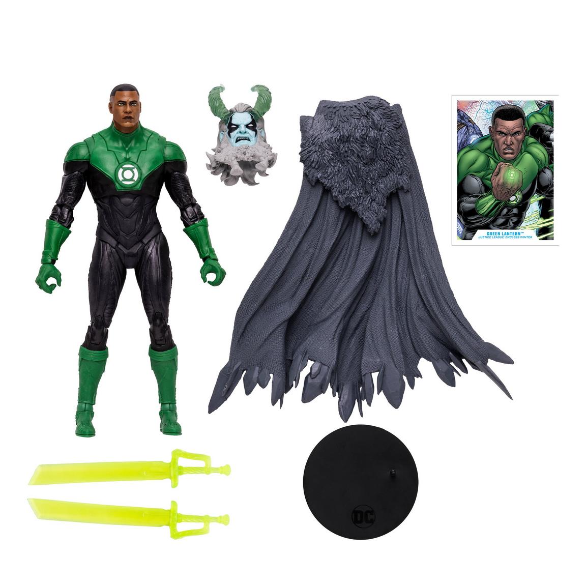 McFarlane Toys DC Multiverse Justice League: Endless Winter Green Lantern Build-A-Figure 7-in Action Figure - Image 2