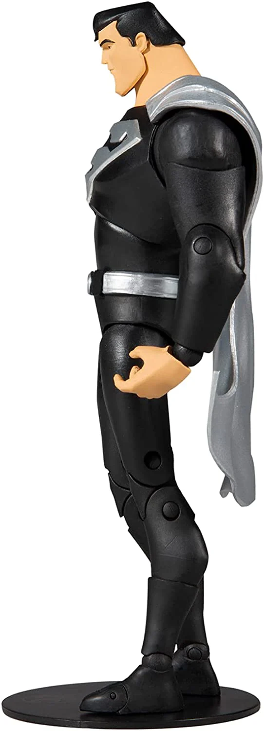 McFarlane Toys DC Multiverse Superman Black Suit Variant The Animated Series 7" Action Figure - Image 3