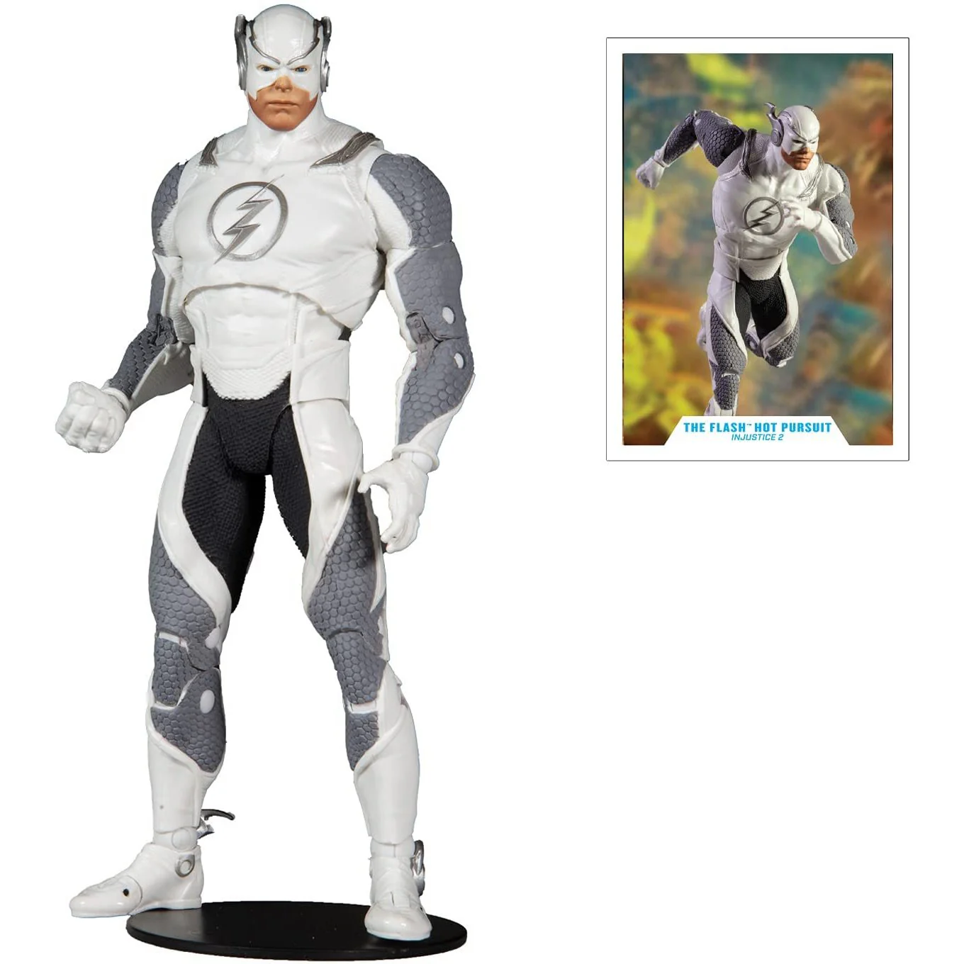 McFarlane Toys DC Multiverse The Flash Hot Pursuit 7" Action Figure - Image 1