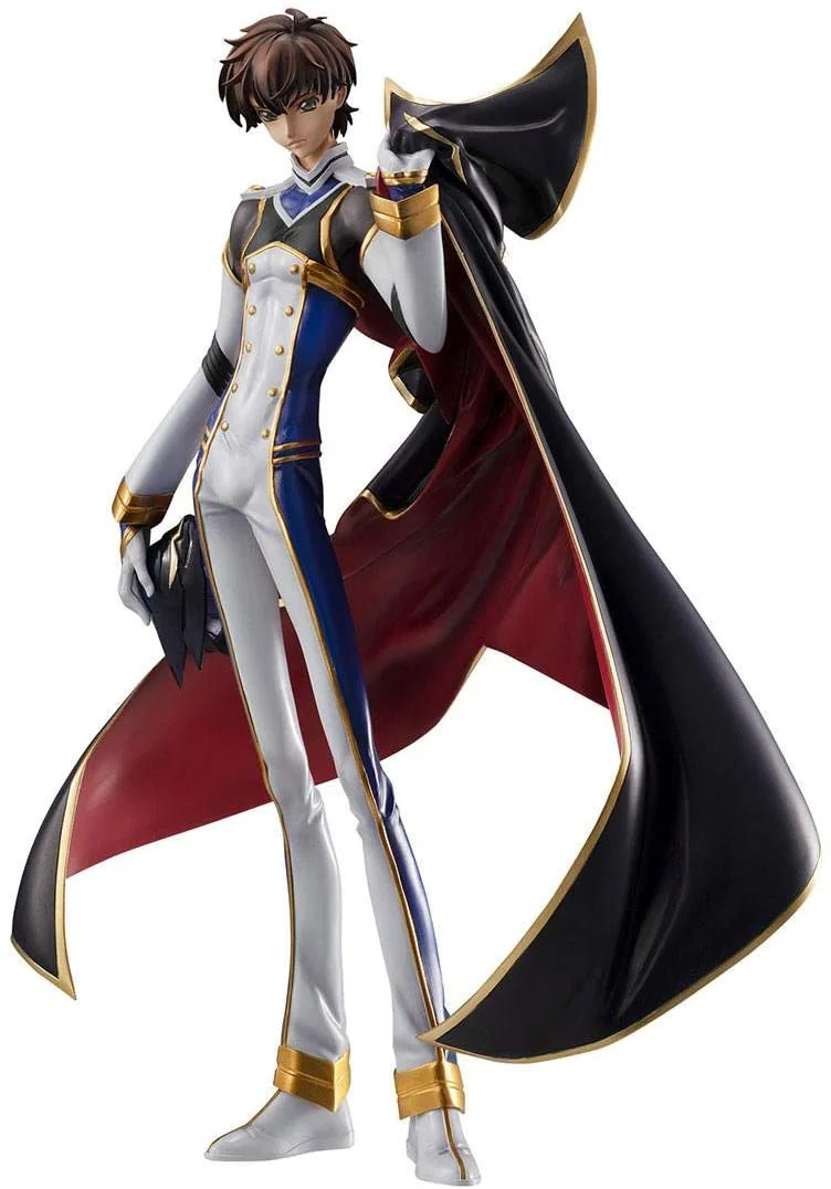 Megahouse G.E.M. Code Geass Suzaku Kururugi Pilot Suit Figure - Image 1