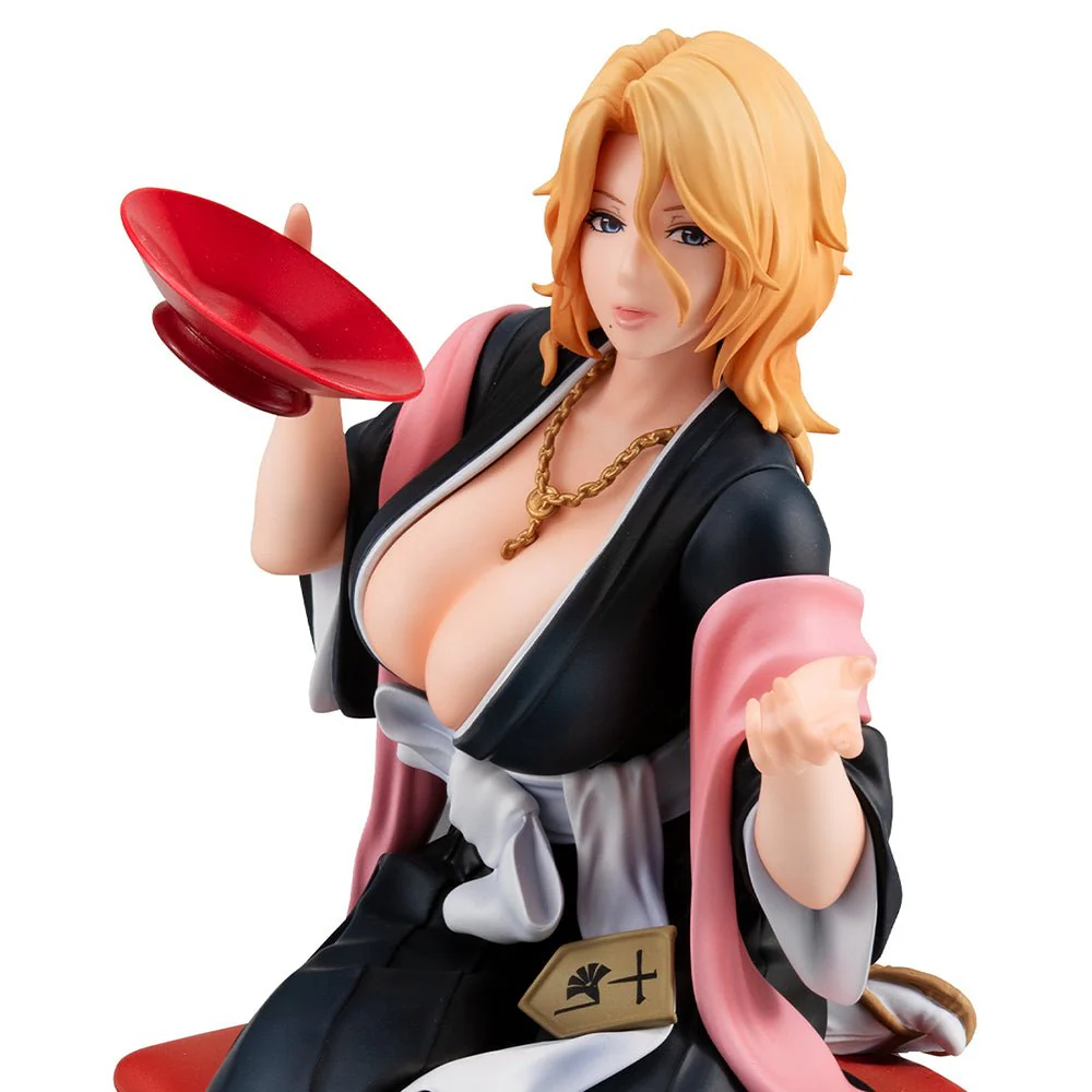 MegaHouse G.E.M.Series Bleach: Thousand-Year Blood War Rangiku Matsumoto Tipsy Ver. Figure - Image 1