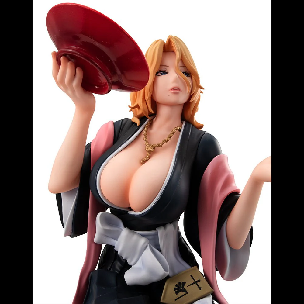 MegaHouse G.E.M.Series Bleach: Thousand-Year Blood War Rangiku Matsumoto Tipsy Ver. Figure - Image 3