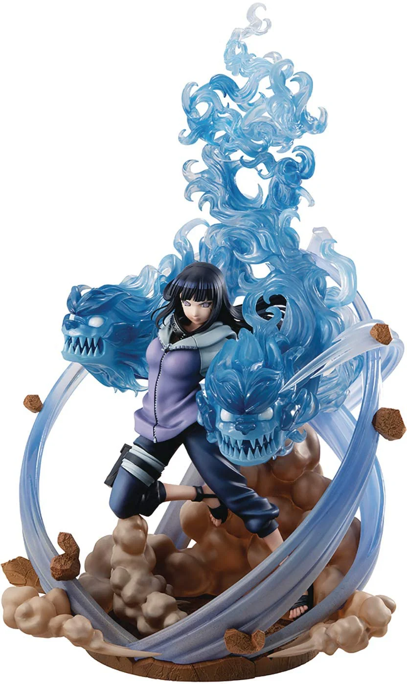 Megahouse Naruto GALS DX Hinata Hyuga Deluxe PVC Figure - Image 1
