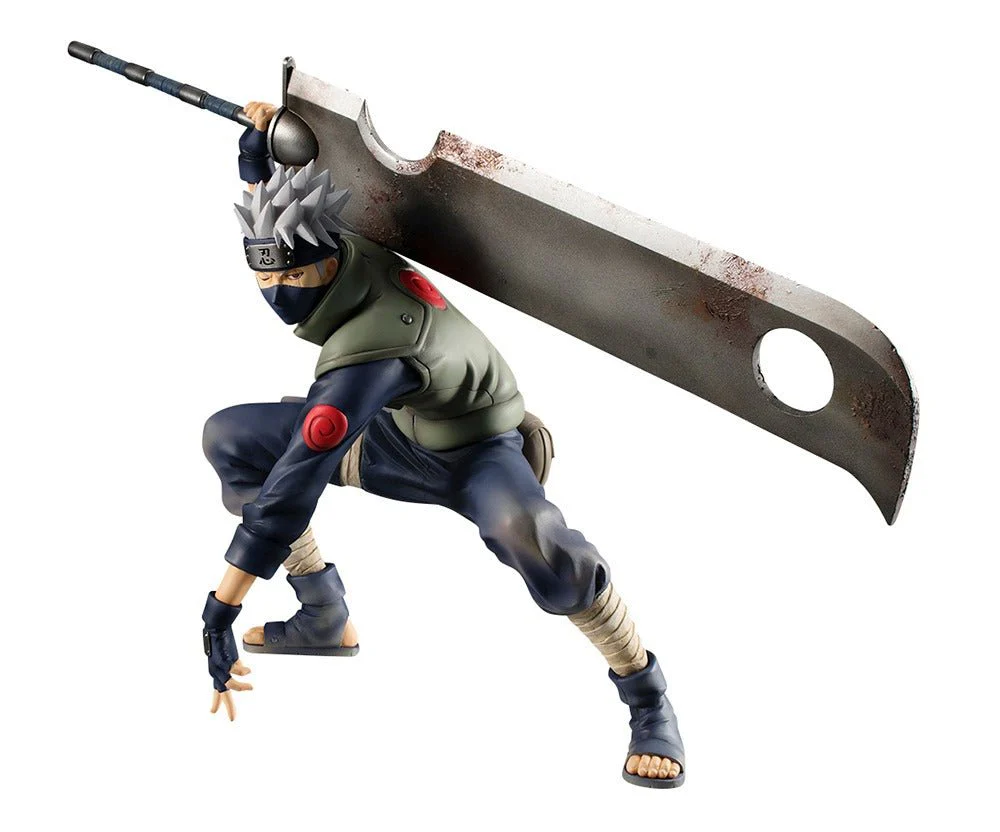 Megahouse Naruto Shippuden Kakashi Hatake G.E.M. Series Great Ninja War Version 15th Anniversary - Image 3