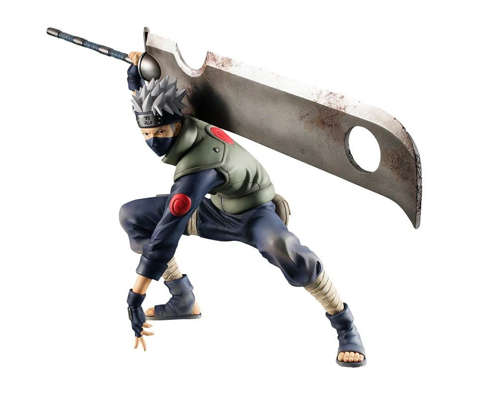 Megahouse Naruto Shippuden Kakashi Hatake G.E.M. Series Great Ninja War Version 15th Anniversary - Image 1