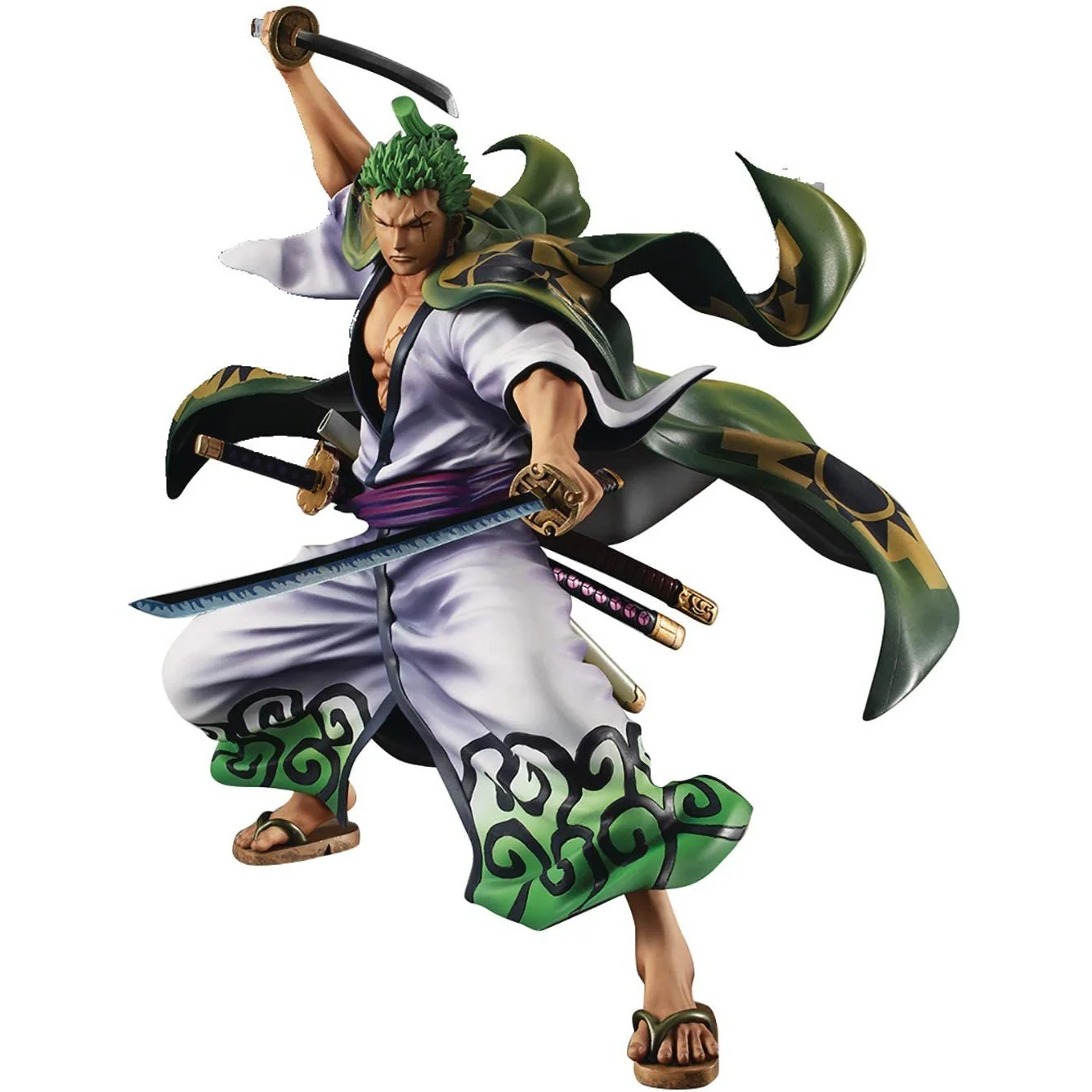 Megahouse One Piece Portrait of Pirates Warriors Alliance Zoro Juro Figure - Image 1