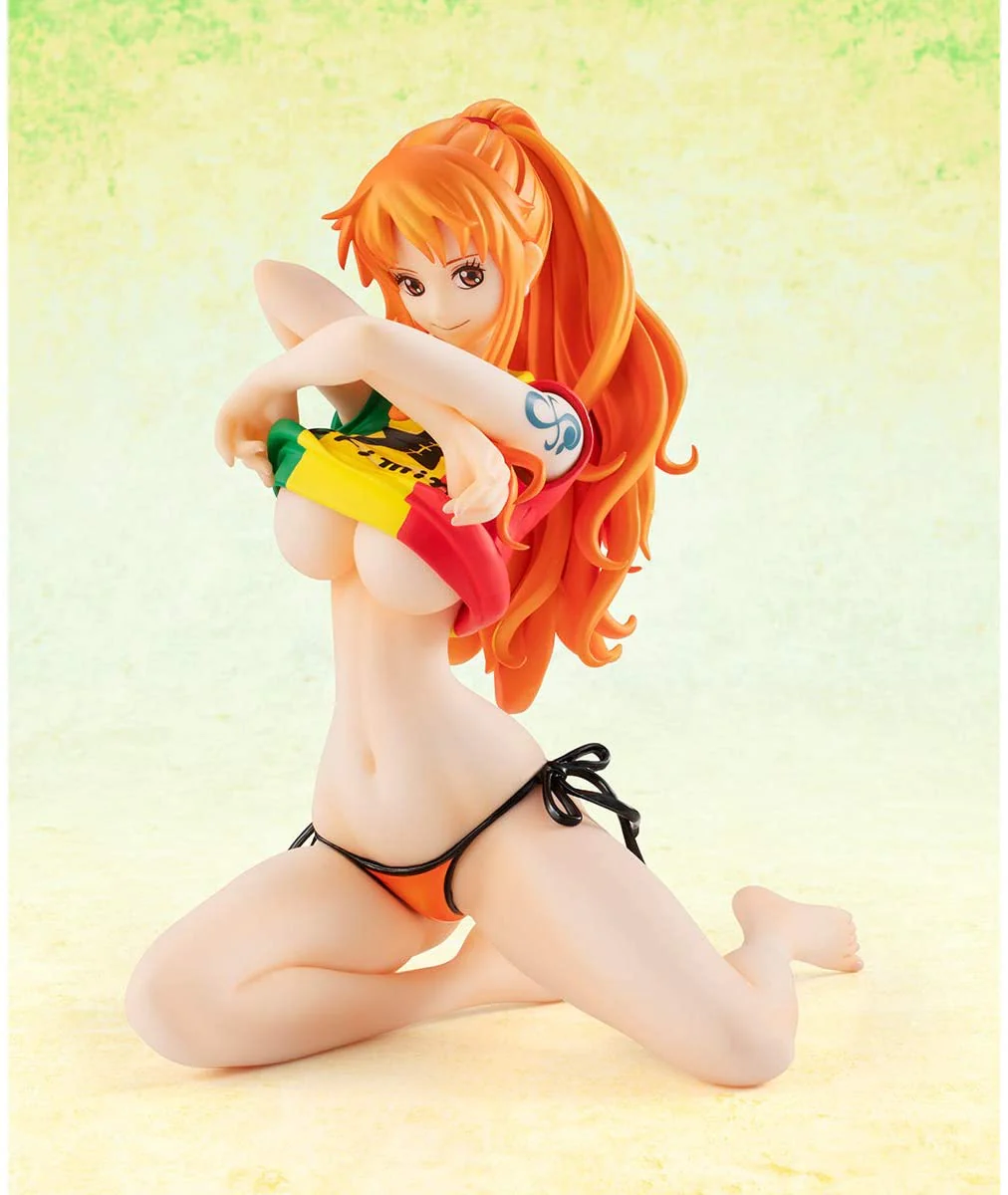 Megahouse Portrait of Pirates One Piece Nami Ver.BB Rasta Color Figure - Image 1
