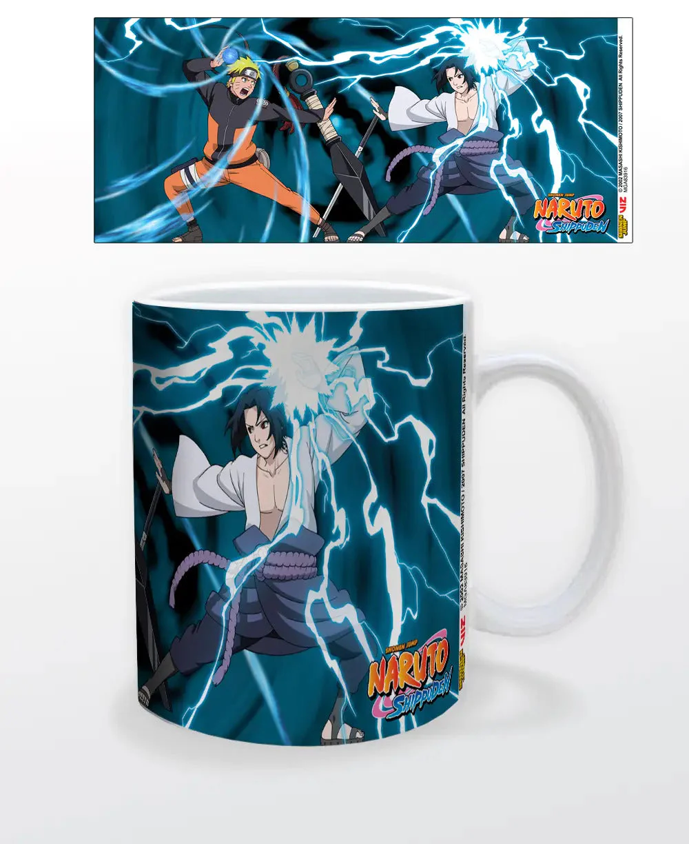 Naruto Shippuden - Naruto vs. Sasuke - Ceramic Coffee Mug - Image 1