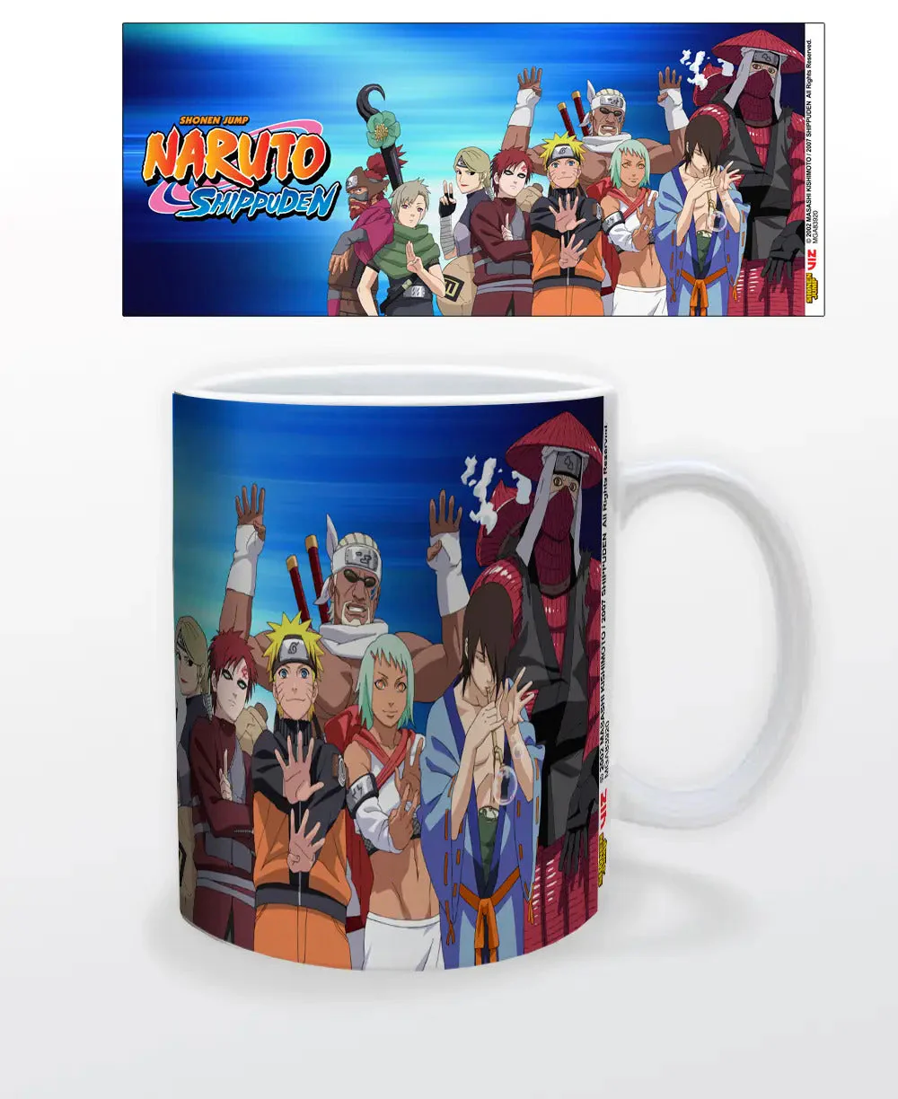 Naruto Shippuden – Jinchuriki Lineup – Ceramic Coffee Mug