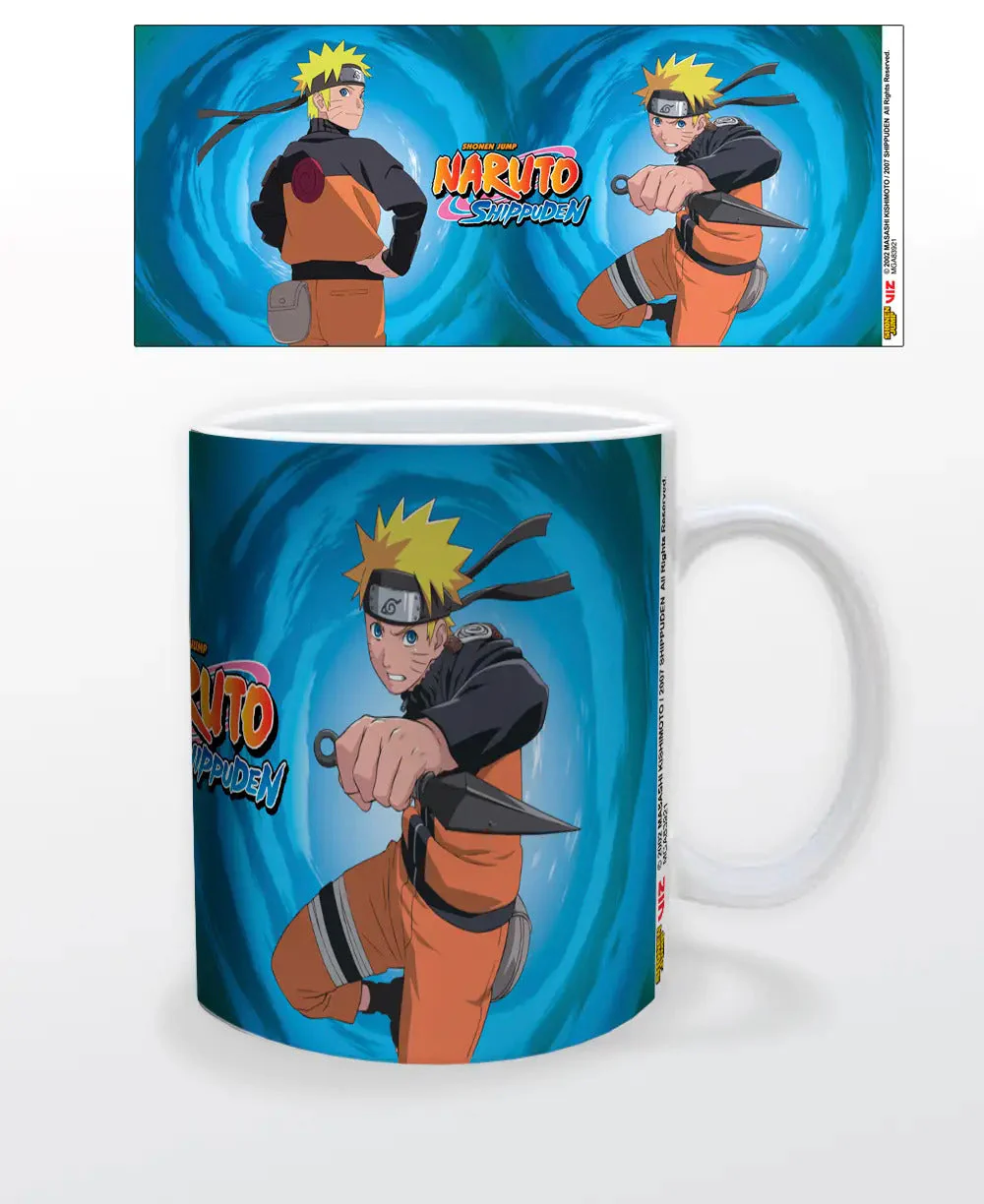 Naruto Shippuden - Naruto Poses - Ceramic Coffee Mug - Image 1