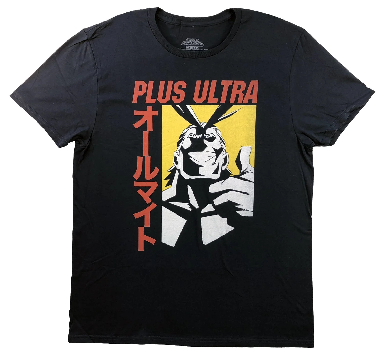 MHA My Hero Academia All Might Plus Ultra Adult T-Shirt - Image 1